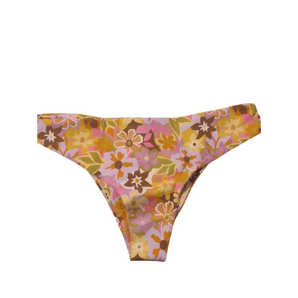Stone Fox Swim Roca Bikini Bottom Retro Pop XS Eco-friendly Spring break Pool - Picture 1 of 4
